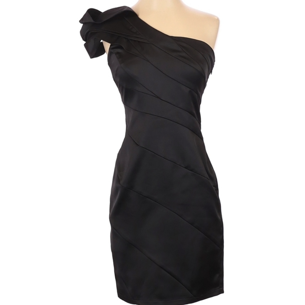 TU Lipsy London black cocktail dress US size 4